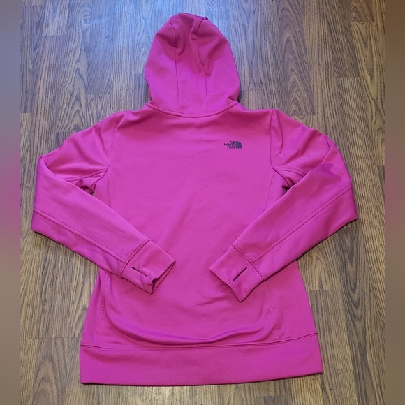 The North Face Women’s Medium Pink Zip-Up Hoodie | Regular Fit Sweatshirt A15 - Picture 7 of 12